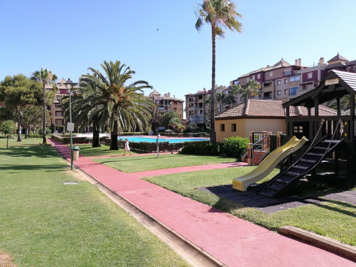 Apartamento Urbanizacion Alcaudon Isla Canela 1A Linea De Playa Apartment Bagian luar foto